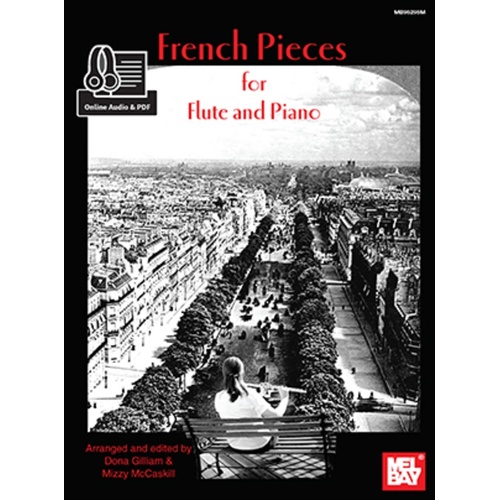 French Pieces For Flute And Piano Book/Oa (Softcover Book/Online Audio) Book