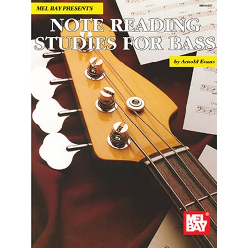 Note Reading Studies For Bass (Softcover Book)