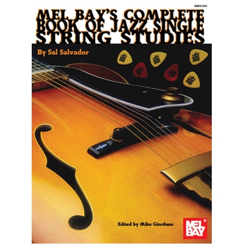 Complete Book Of Jazz Single String Studies (Softcover Book)
