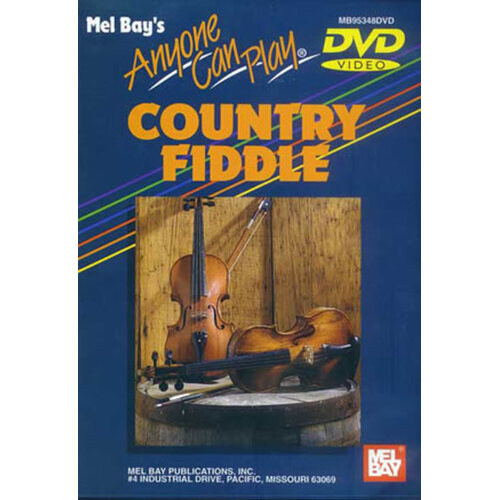 Anyone Can Play Country Fiddle DVD (DVD Only)