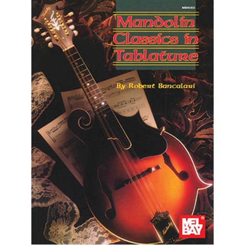 Mandolin Classics In TABlature (Softcover Book)