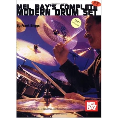 Complete Modern Drum Set Book DVD by Mel Bay Publications