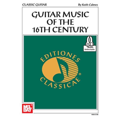 Guitar Music Of The 16th Century Book