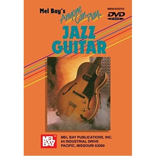 Anyone Can Play Jazz Guitar DVD Book