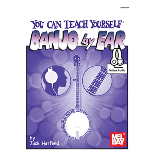 You Can Teach Yourself Banjo By Ear Book/CD Book