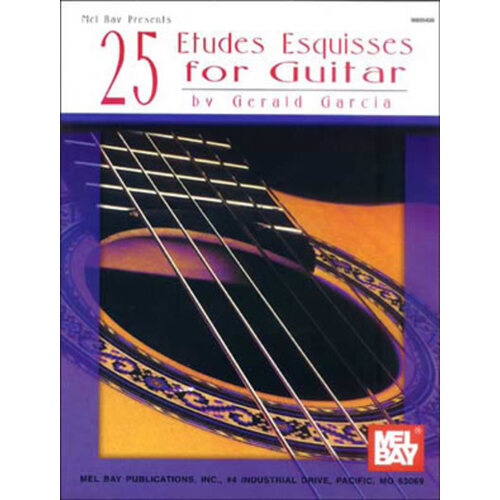 25 Etudes Esquisses For Guitar (Softcover Book)