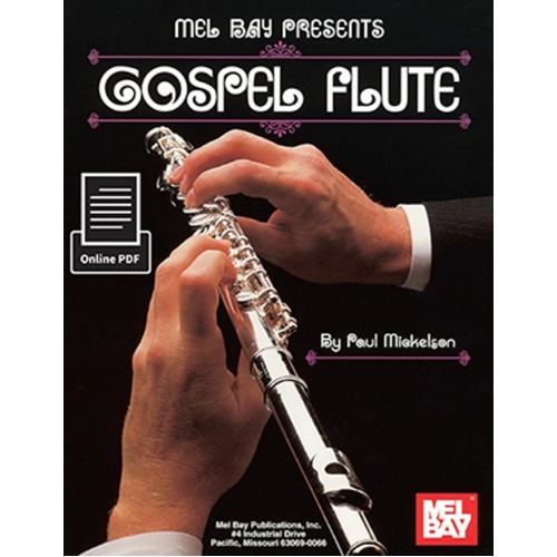 Gospel Flute Book/Pdf (Softcover Book/Online Media) Book