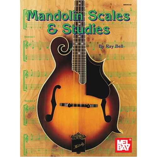 Mandolin Scales And Studies (Softcover Book)