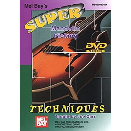 Super Mandolin Picking Techniques DVD Book