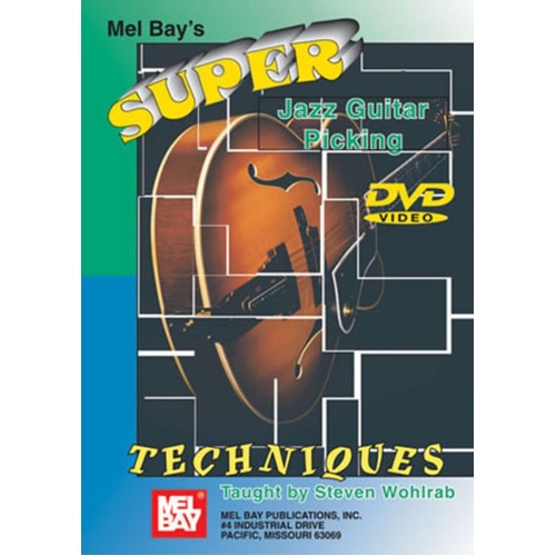 Jazz Guitar Picking DVD by Steven Wohlrab