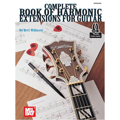 Complete Book Harmonic Extensions For Guitar Book/Oa (Softcover Book/Online Audio) Book