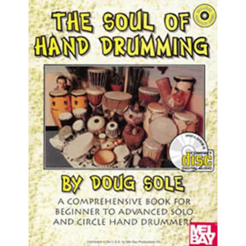 Soul Of Hand Drummimg Book CD Book