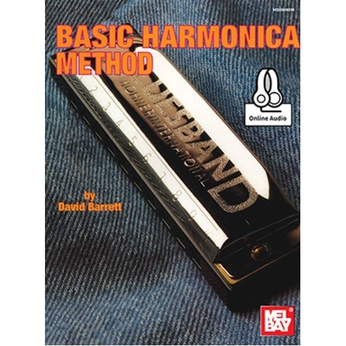 Basic Harmonica Method Book and CD by Mel Bay Publications