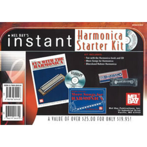 Instant Harmonica Starter Kit Book