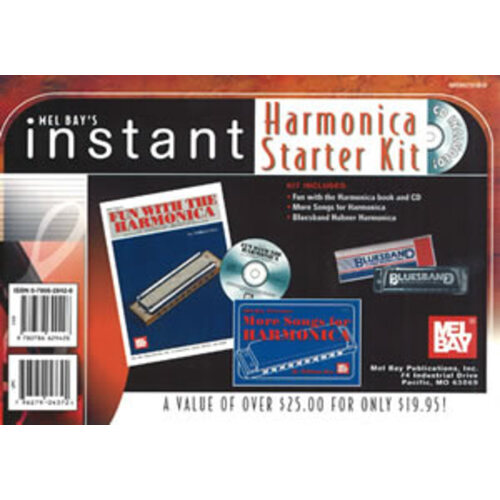 Instant Harmonica Starter Kit Book