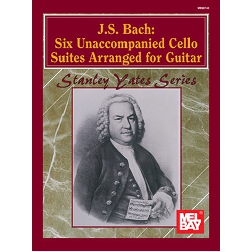 Bach - 6 Cello Suites Arr Guitar Book Only (Softcover Book)