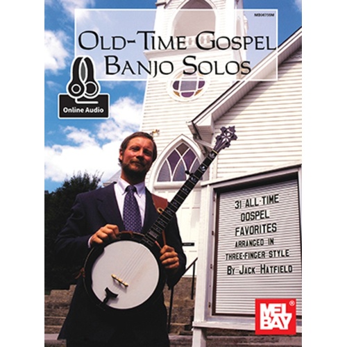 Old Time Gospel Banjo Solos Book CD Book