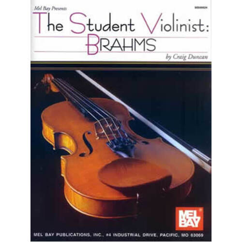 Student Violinist Brahms Book