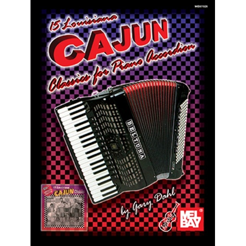 15 Louisiana Cajan Classics For Piano Accordion (Softcover Book)