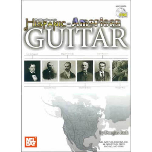 Hispanic American Guitar Book/CD Book