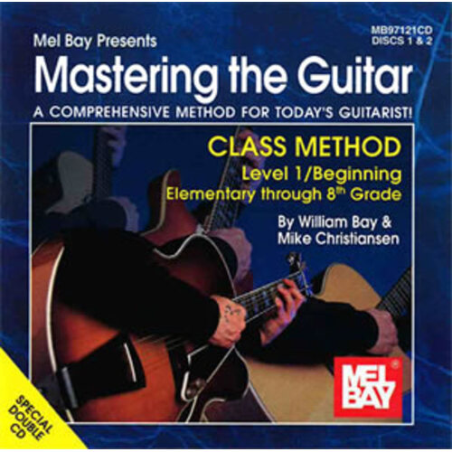 Mastering The Guitar Class Method Level 1 CD (2-CD Set) Book