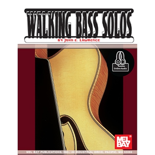 Walking Bass Solos For Guitar Book/CD Book
