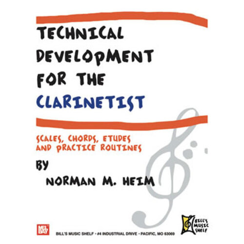 Technical Development For The Clarinetist (Softcover Book)