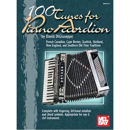 100 Tunes For Piano Accordion (Softcover Book)