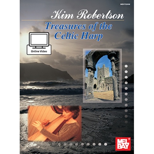 Kim Robertson - Treasures Of The Celtic Harp Book/Ov (Softcover Book/Online Video) Book