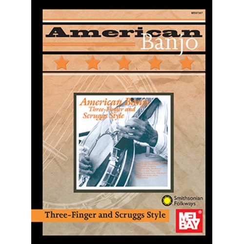 American Banjo Three Finger And Scruggs Style (Softcover Book)