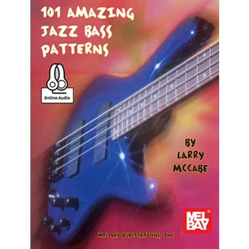 101 Amazing Jazz Bass Patterns (Softcover Book/Online Audio) Book