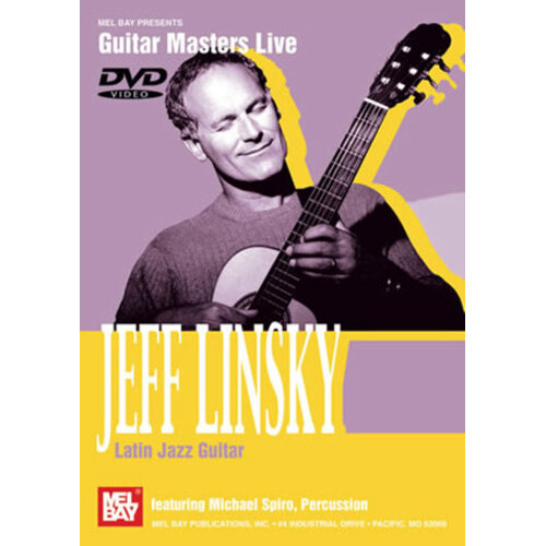 Jeff Linsky Latin Jazz Guitar DVD (DVD Only)