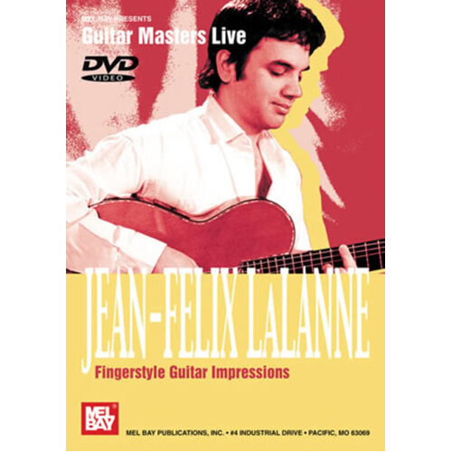 Jean Felix Lalanne Fingerstyle Guitar Impressions (DVD Only)