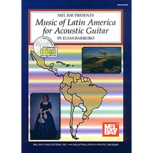 Music of Latin America for Acoustic Guitar Book & CD