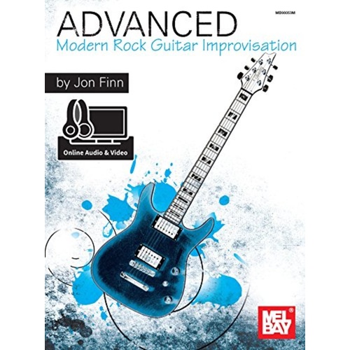 Advanced Modern Rock Guitar Improv Book/CD/DVD Book