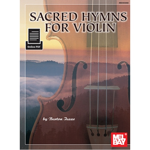 Sacred Hymns For Violin Book/Pdf (Softcover Book/Online Media) Book