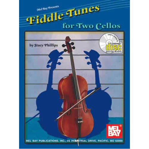 Fiddle Tunes For Two Cellos Softcover Book/CD