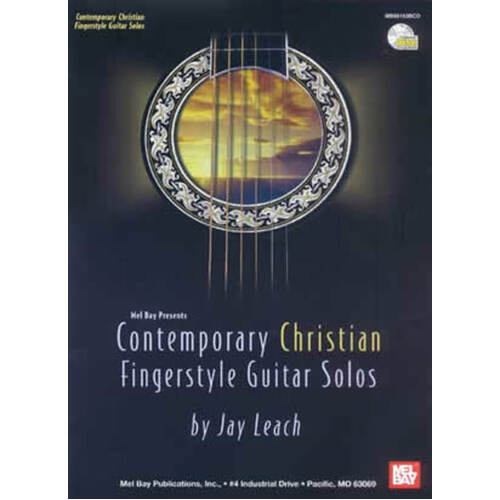 Contemporary Christian Fingerstyle Guitar Solo Softcover Book/CD