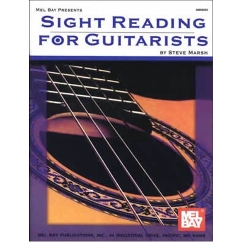 Sight Reading for Guitarists by Steve Marsh - 60 Pages, Mel Bay Publications