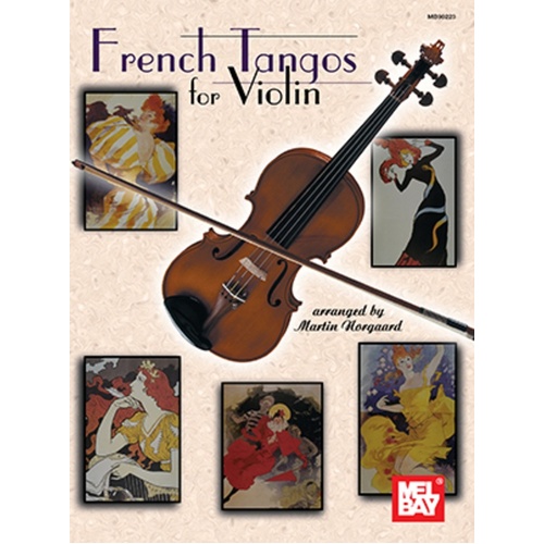 French Tangos For Violin (Softcover Book)