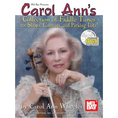 Carol Anns Collection Of Fiddle Tunes Book/CD Book