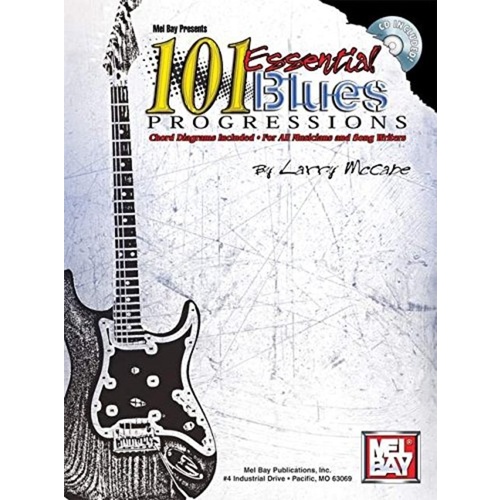 101 Essential Blues Progressions Book/CD