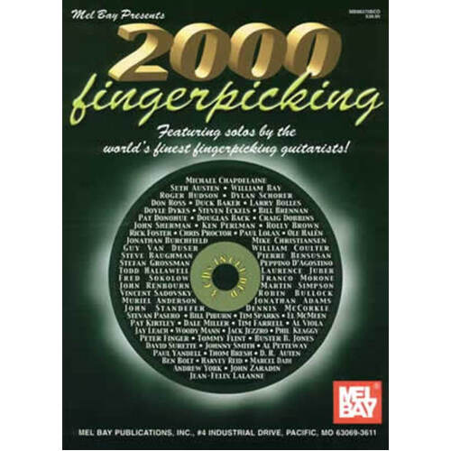 Anthology Fingerstyle Guitar Solos Vol1 Book/CD Book