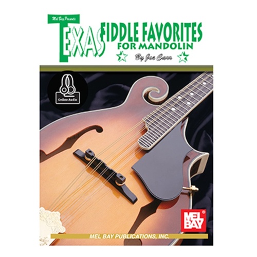 Texas Fiddle Favorites For Mandolin Book/Oa Book