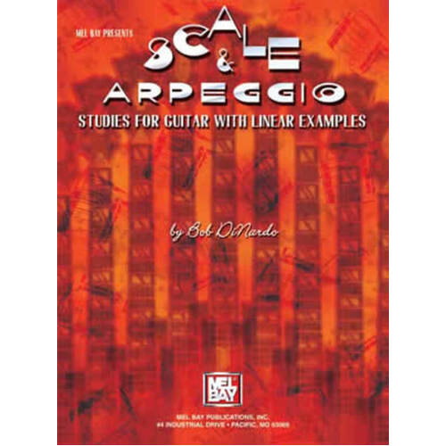 Scales And Arpeggio Studies For Guitar Linear Examples (Softcover Book)