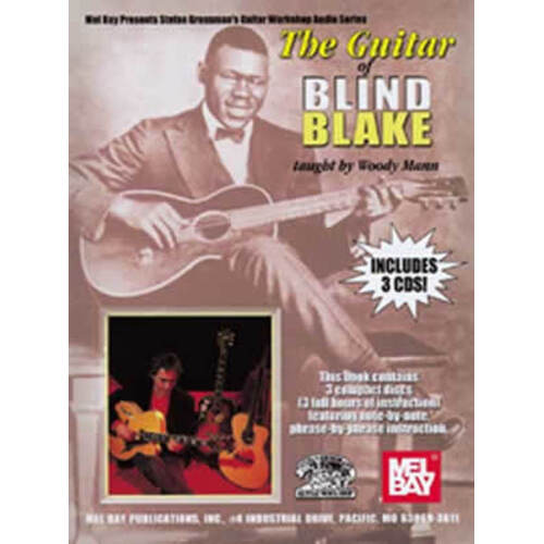Guitar Of Blind Blake Softcover Book/CD