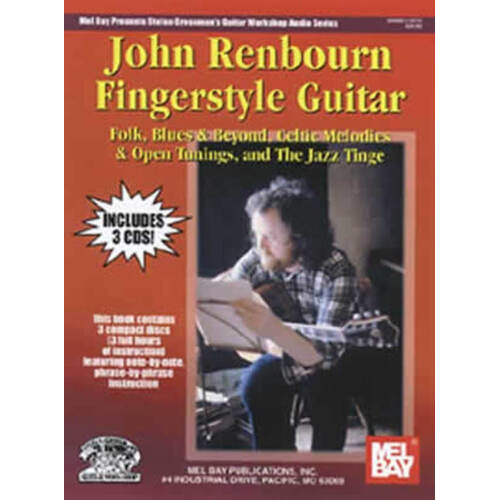 John Renbourn Fingerstyle Guitar Softcover Book/CD