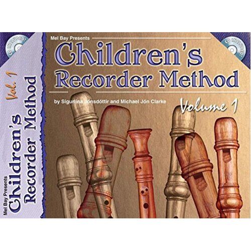 Childrens Recorder Method Vol.1 Book/CD Book