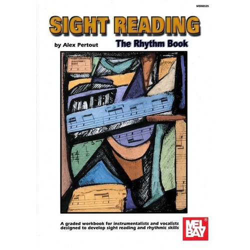 Sight Reading: The Rhythm Book by Mel Bay Publications, 88 pages, graded workbook for instrumentalists and vocalists to develop sight reading skills.