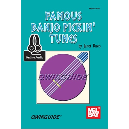 Famous Banjo Pickin Tunes Book/Oa (Softcover Book/Online Audio) Book